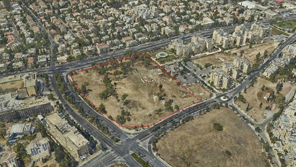 השטח שהיה בעבר מחנה אלנבי