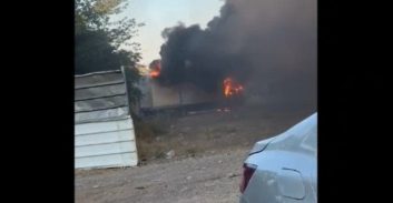 חשד: גבר נורה למוות והוצת בתוך משאית בג'ואריש