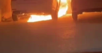 תושב קריית ים נעצר על הצתת כלי רכב ותקיפת שוטרים