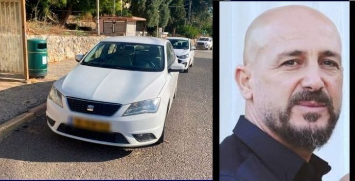 רכב חשוד רצח בוקעתא אבו שאין - חיצונית